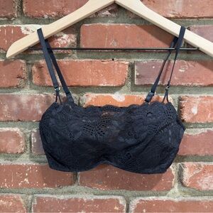 Natori women's  Black Lace cami bra underwire size 32‎ D
